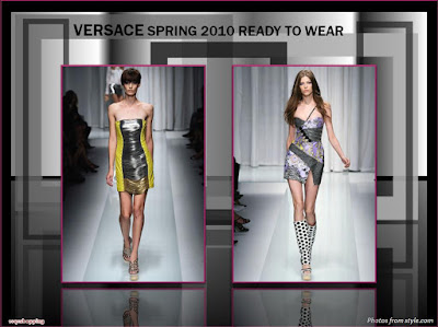 Versace Spring 2010 Ready To Wear mini-dress