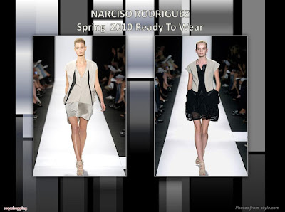 Narciso Rodriguez Spring 2010 Ready To Wear dress
