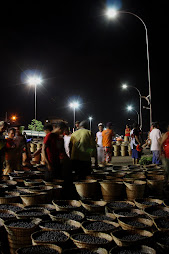 Açaí na rampa do Santa Inês, na madruga