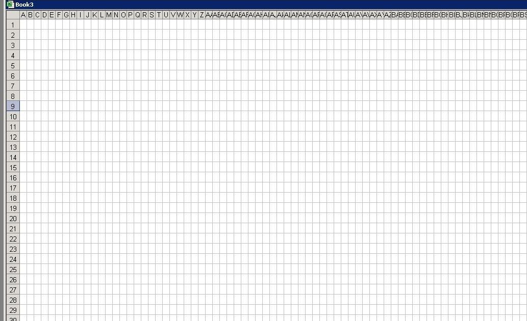 Northern Line Knitter: Excel Macro - Knitters Graph Paper