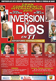 Conferencia Internacional 2010 en Callao, Peru. El Miercoles 24 de Marzo - Horas: 7PM