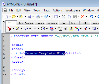 software html editor