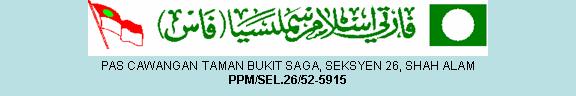 PAS Cawangan Taman Bukit Saga, Seksyen 26, Shah Alam
