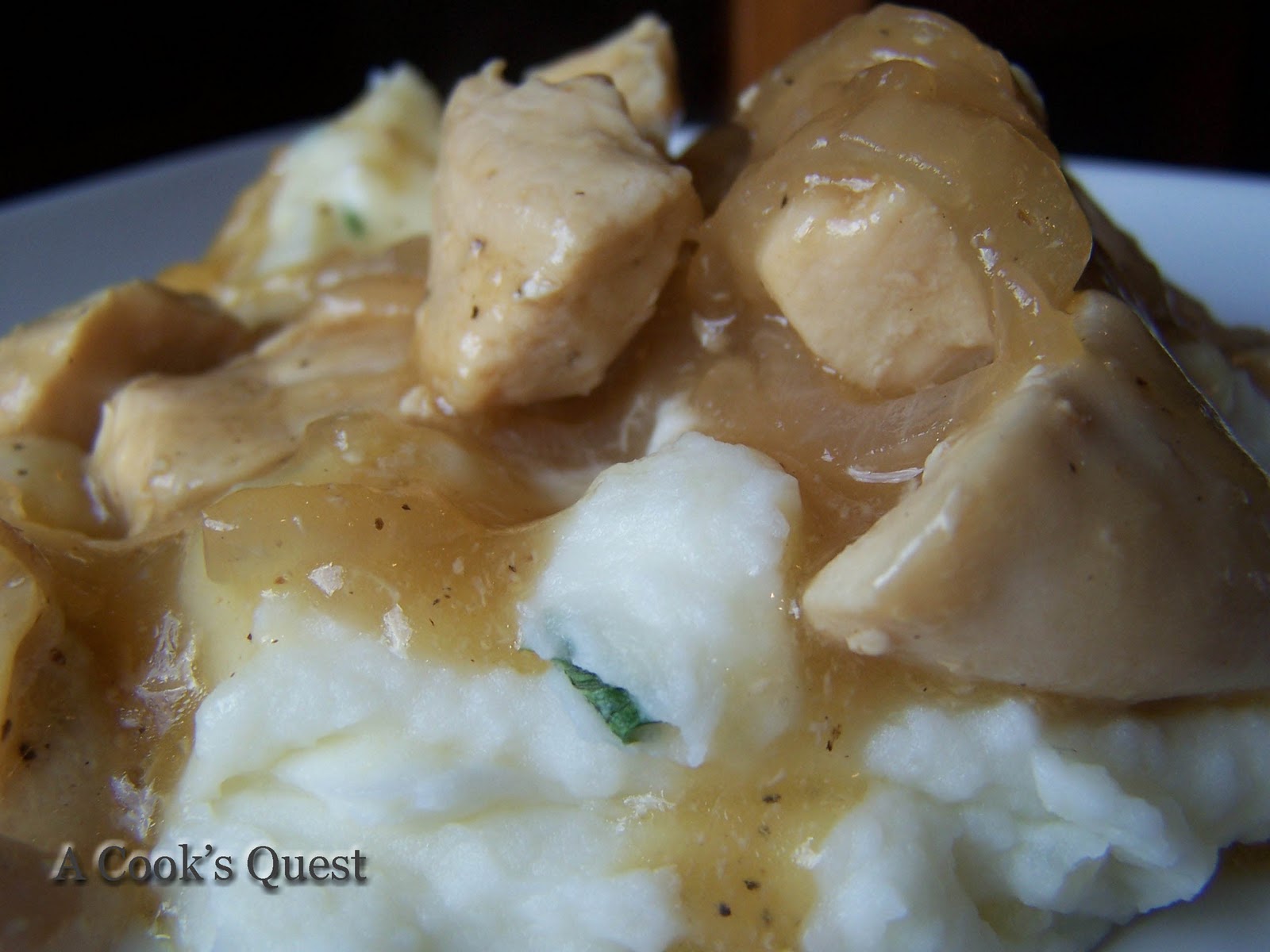 A Cook's Quest Cider Vinegar Chicken