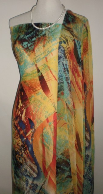 Crepe Ciffon 2m+2m (Baju Perlu Lining)‏1