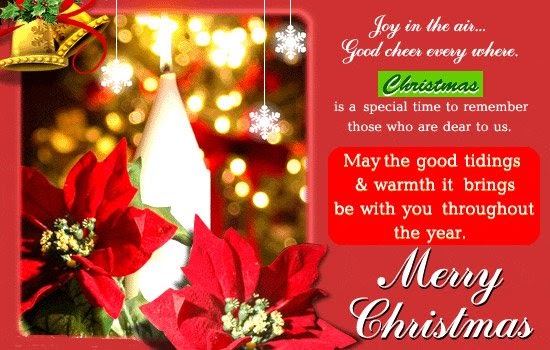 Free Christmas Cards: Christmas Card Messages
