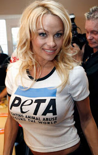Pamela Anderson for PETA