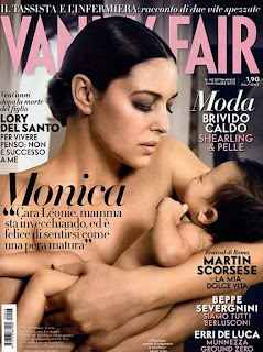 Monica Bellucci poses for Vanity Fair