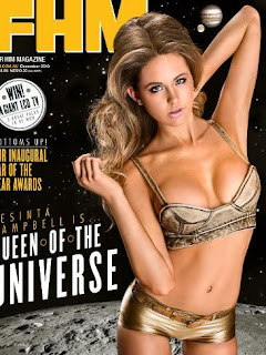 Miss Universe Australia Jesinta Campbell on FHM Cover