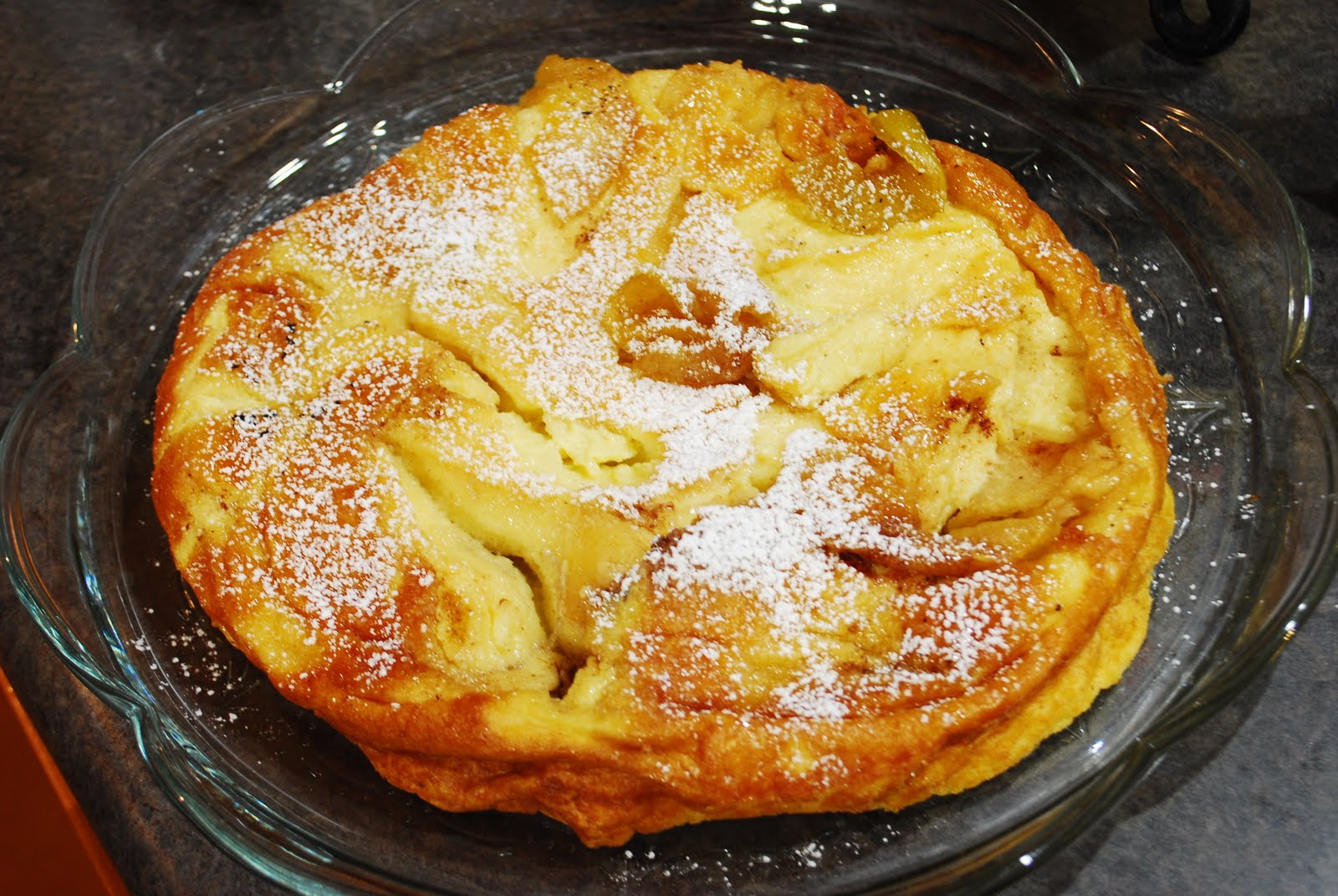 baked apple pancake