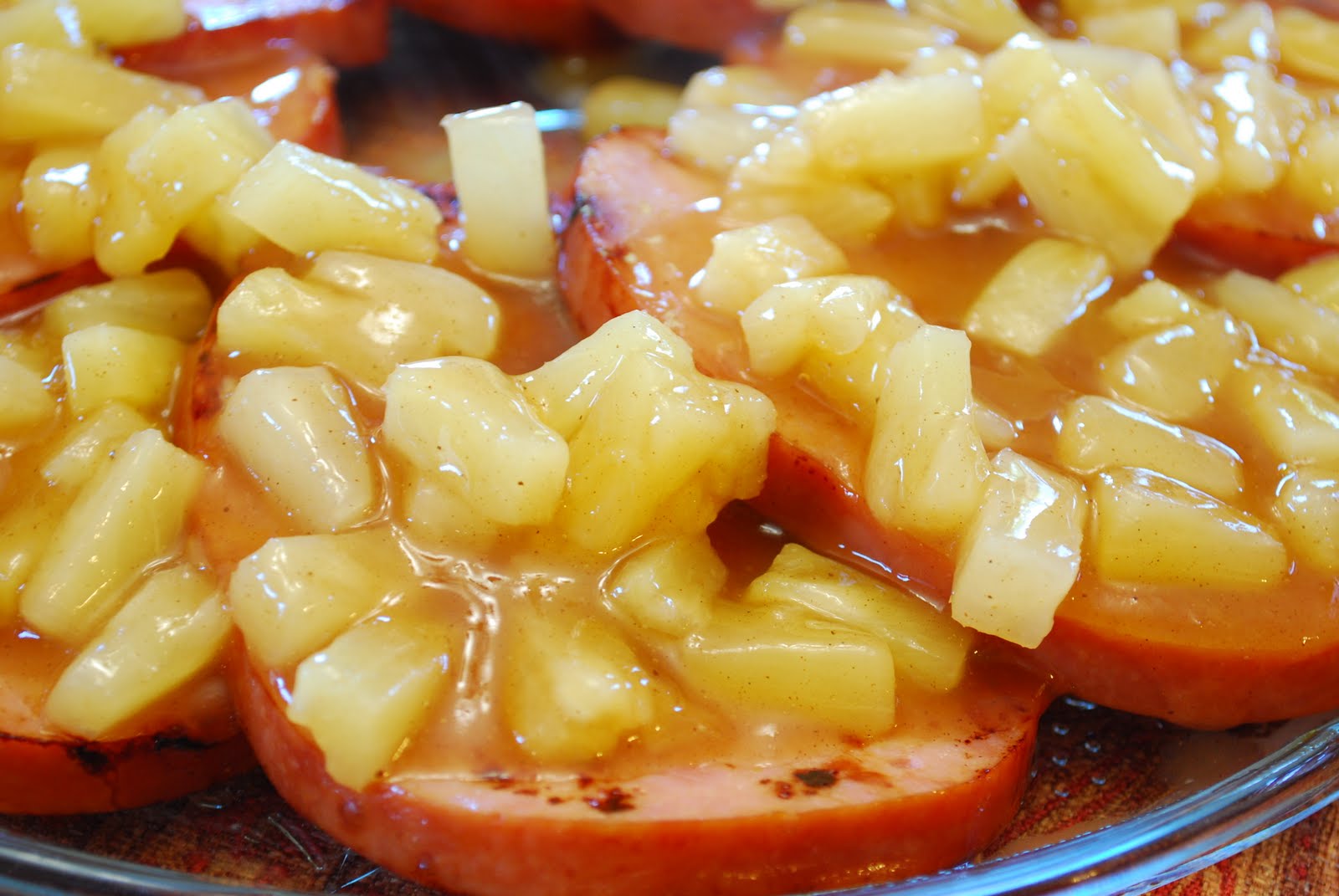pineapple ham glaze sauce