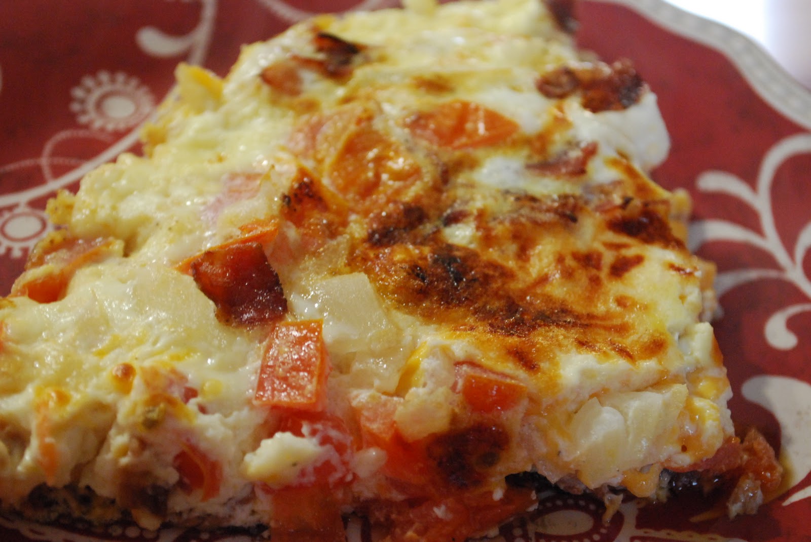 "Pointless" Meals Bacon, Tomato and Cheese Frittata