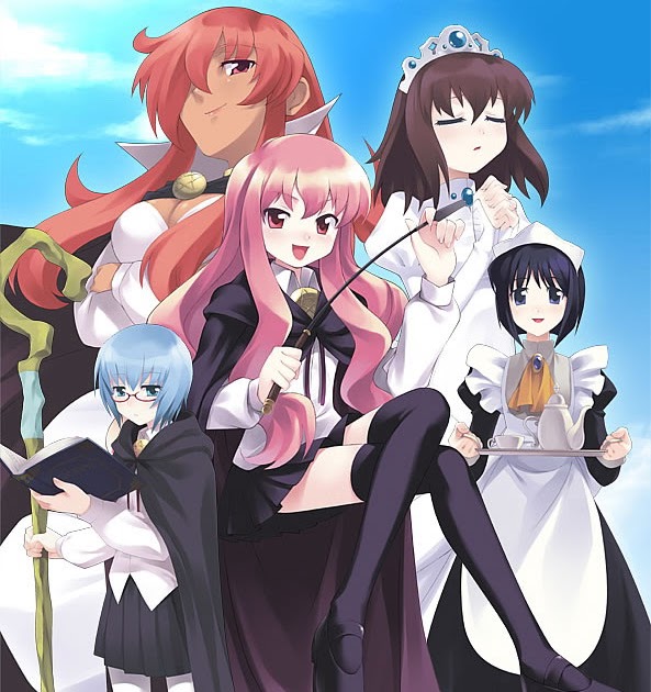 Zero no Tsukaima + Futatsuki no Kishi + Princess - anime online