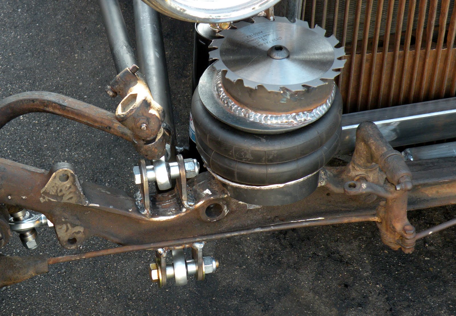 Just A Car Guy cool rat rods at El Cajon's season opener car cruise