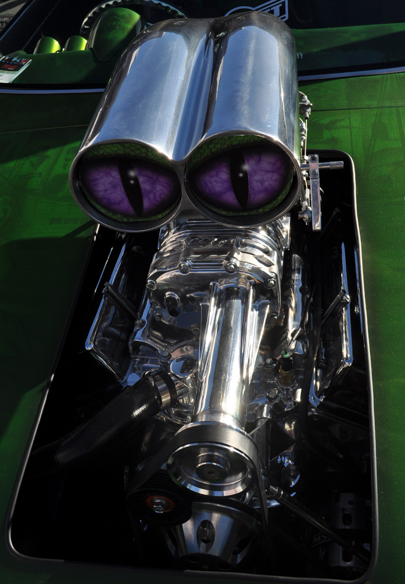 Just A Car Guy Love those fantastic painted intake butterfly valves