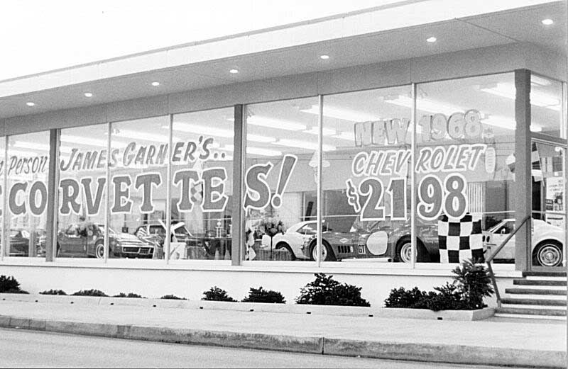 Just A Car Guy James Garner's "American Intenational Racing" Corvette
