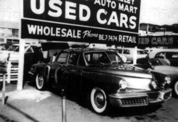 Tucker cars only about 40 made why would one be in a used car lot