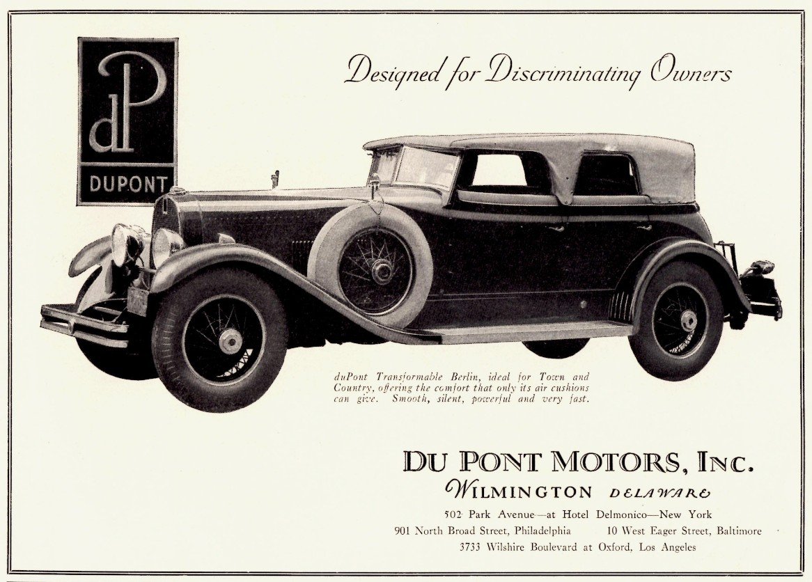 Just A Car Guy 1928 through 1931 DuPont car gallery from Dieselpunks
