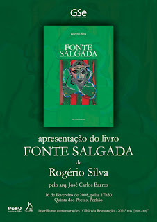 Fonte Salgada, um livro com contos de Rogério Silva