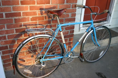 repainted Fuji bike