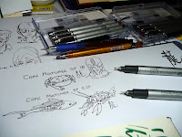 Individual Copic Multiliners and Drawing Pens