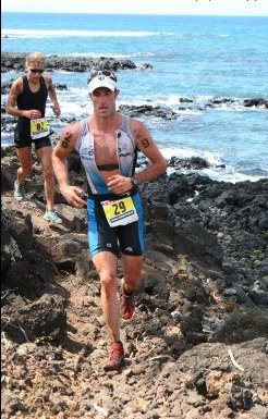Mike at the 2008 World XTERRA Championships
