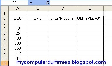 Convert Decimal to Octal | My Computer Dummies