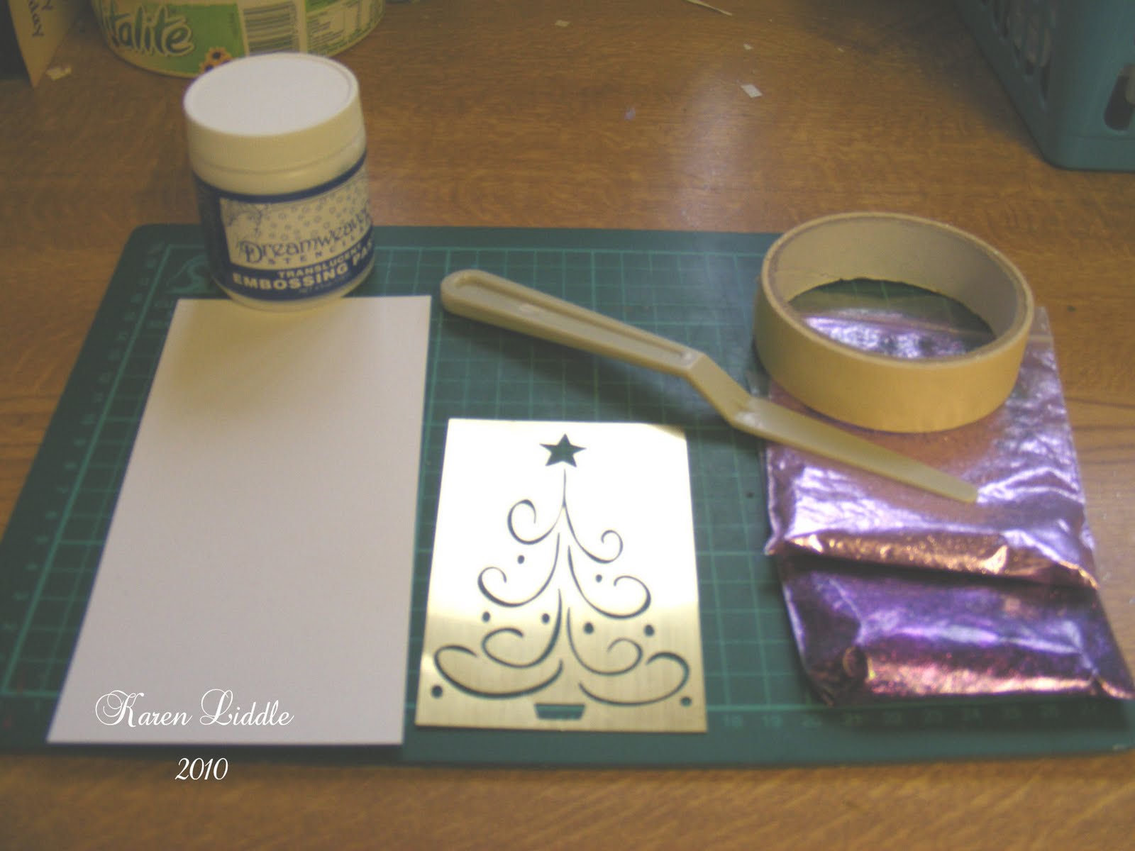 Craft Mad & Loving It! Embossing Paste & Brass Stencils with Karen