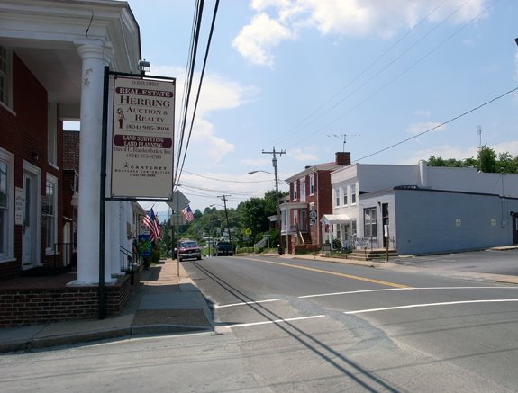 Main Street and <i>the main street</i>, Stanardsville, Virginia.