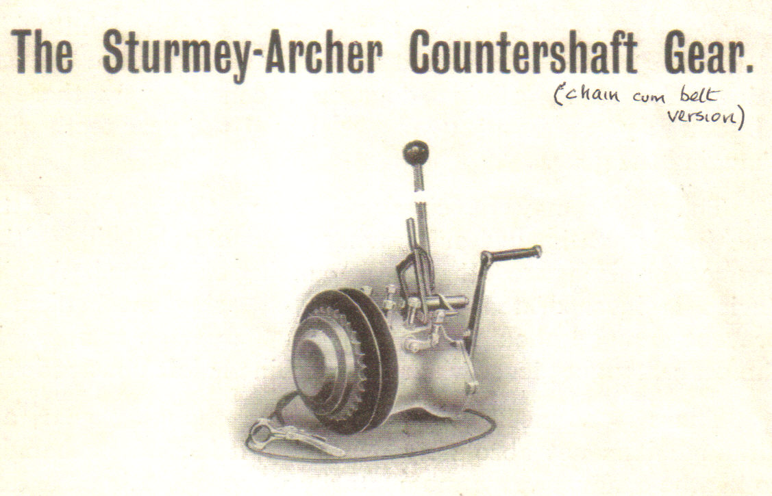sturmey archer 3 speed motorcycle gearbox