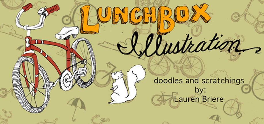 Lunchbox Illustrations- work by Lauren Briere