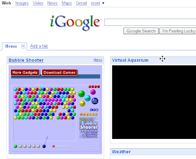 good gadgets for igoogle on iGoogle Gadgets and Blogger Widgets Collections: Addicted Bubble ...
