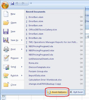 Membuat Teks Terbilang di Microsft Excel 2007