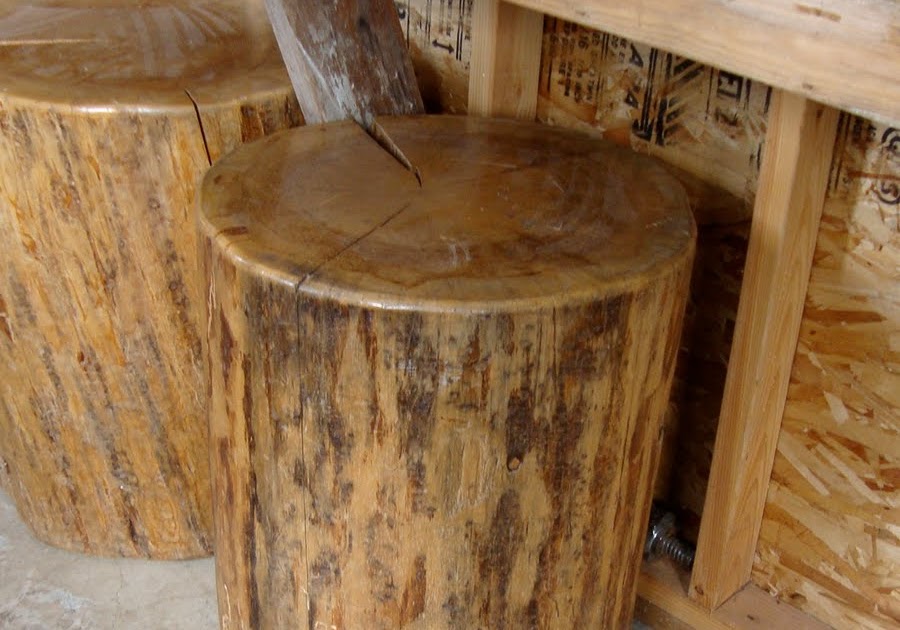 Log Furniture For Sale Stump Stools Large 175 Small 150