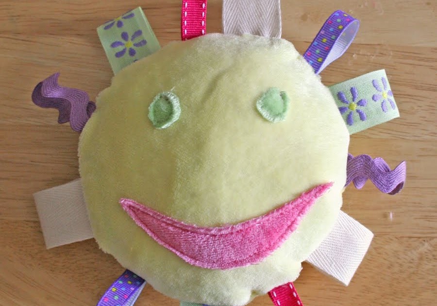 Sew Can Do Add A Little Sunshine Taggie Toy Tutorial