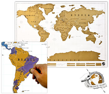 Scratch  on Loving This Personalized Scratch Map   Scratch Off The Locations