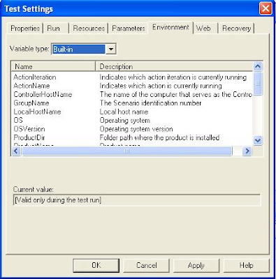 Quick Test Professional Tutorials: Built in EnvironmentVariables ...