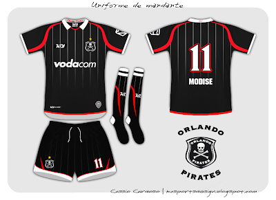 Camiseta - Orlando Pirates Visitante 2019-2020 - Talla L – Footpress