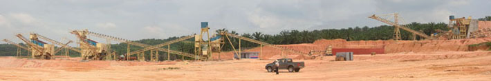 500 T.P.H Crushing, Screening and Stock Piling Plant