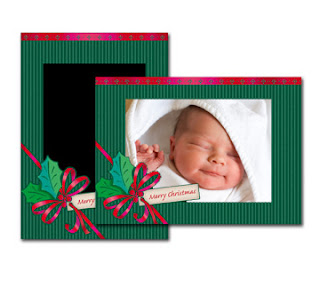 Heritage Photography: Christmas Photo Card Templates