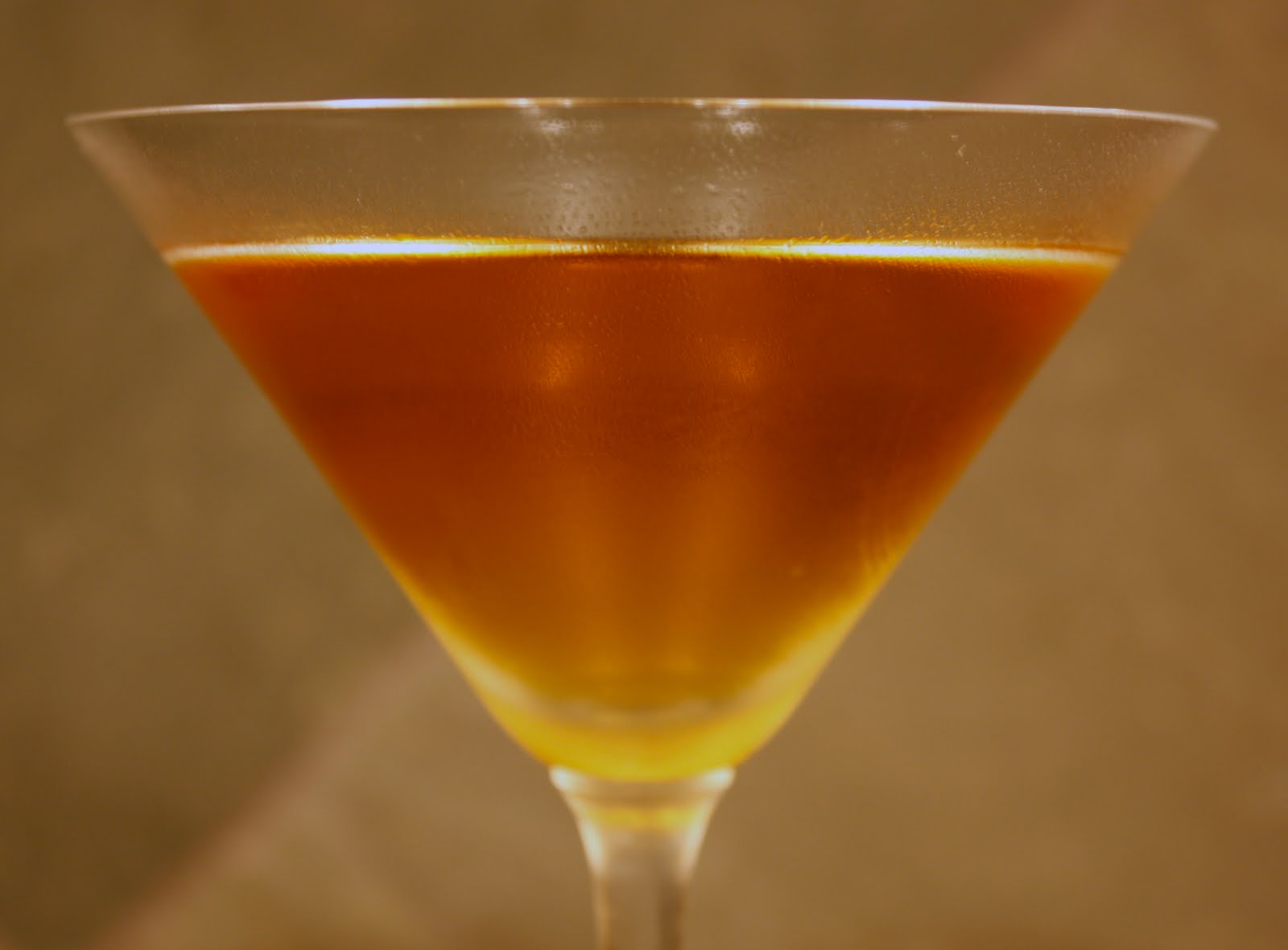 a Scotch Stinger amongst