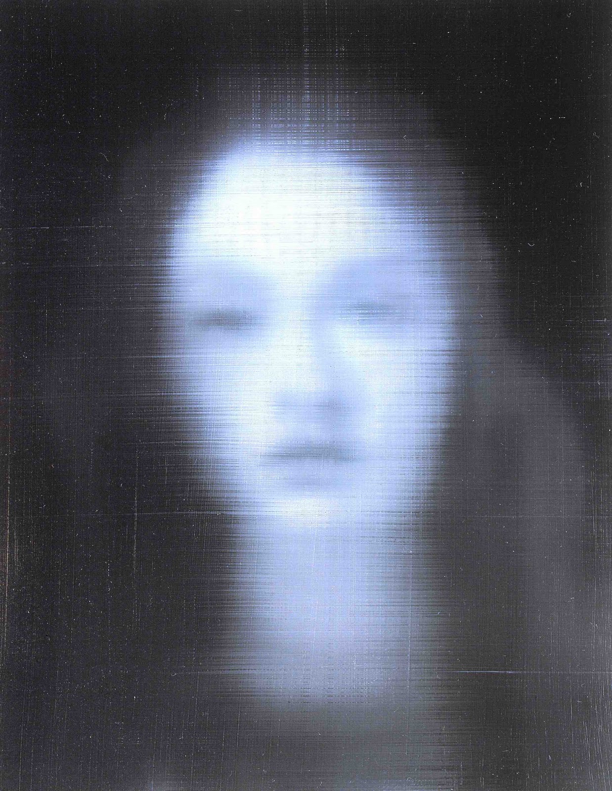 Alison Van Pelt Art Olde Girl, oil paint on paper