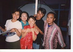 Suasana Parabola Malam Hari