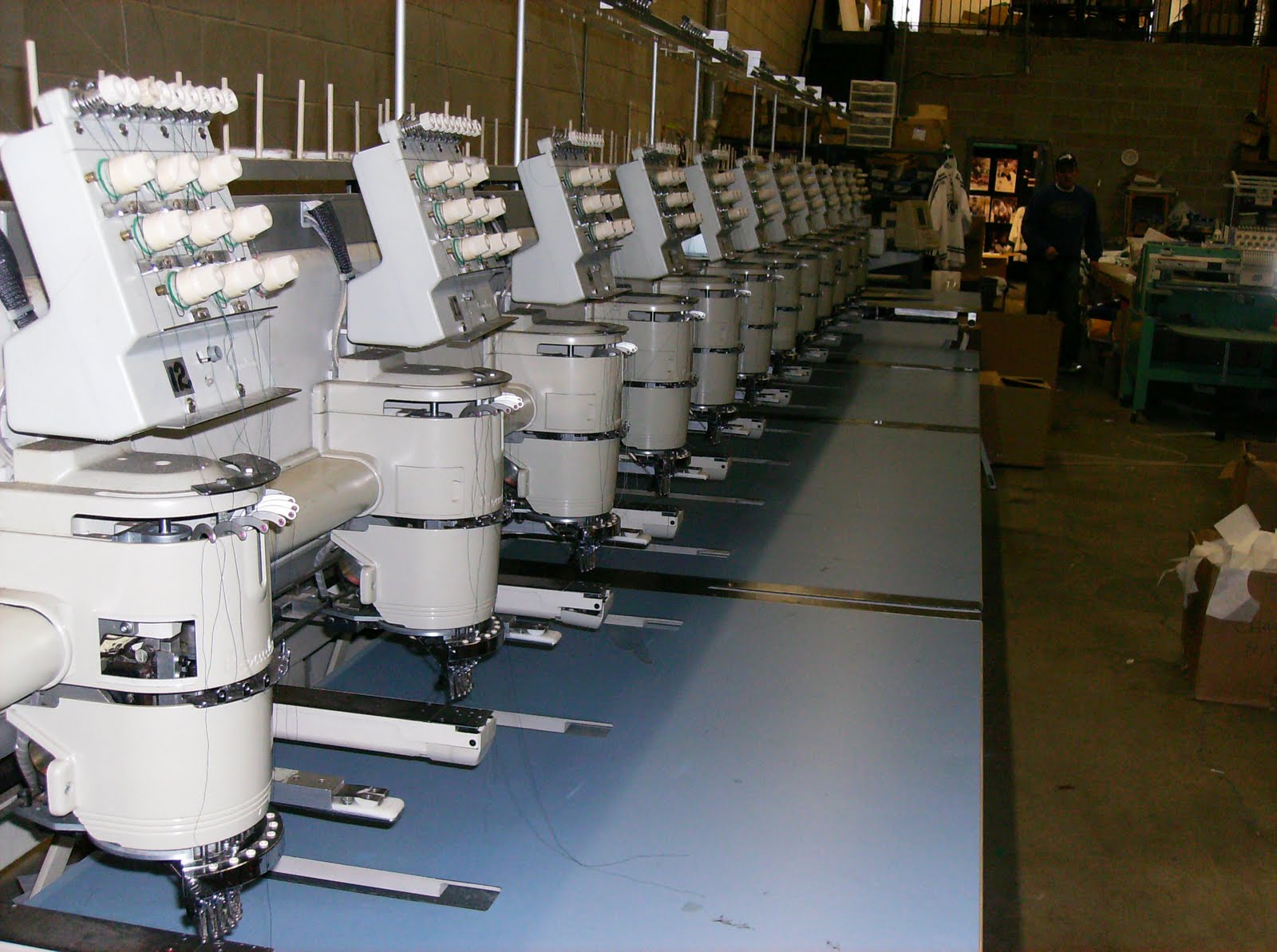 Machines For Sale Bargain Prices!! Barudan BENSHE YN 12 T embroidery