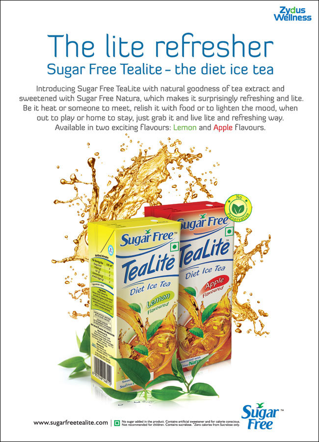 Brand Exponents Sugar Free Tealite Diet Ice Tea Packaging Design and Launch