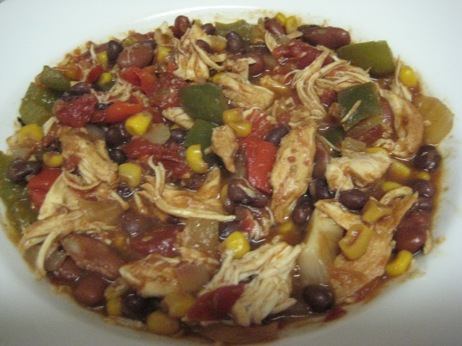 Flavors by Four Slow Cooker Chicken & Bean Chili