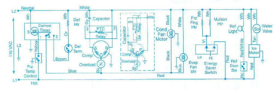 Wiring Diagram Kulkas 2 Pintu Diagram Base Website 2 Pintu