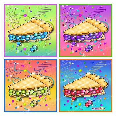 Like I said in my last post I have wanted to do a series of Pop Art Food