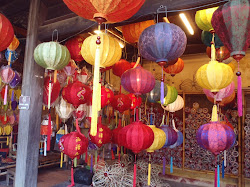 Jolies et très colorées les lanternes chinoise !