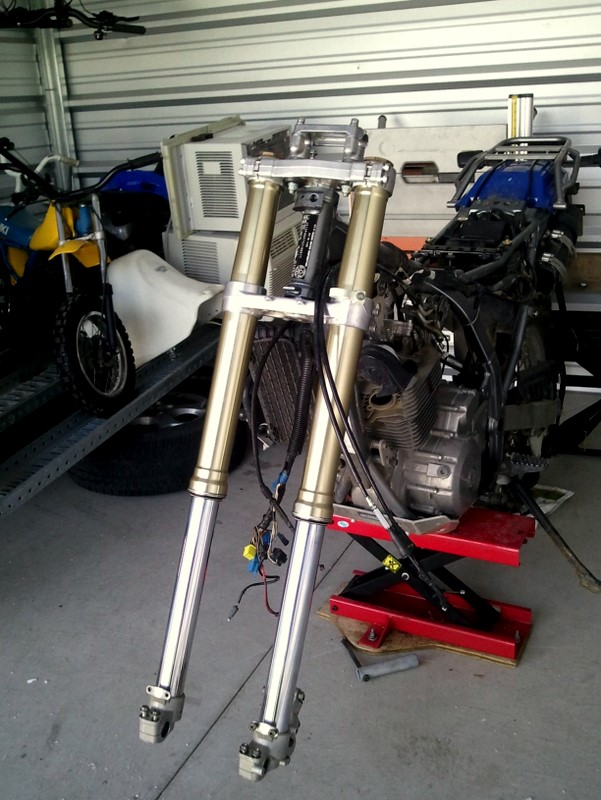 Motorcycle Junkie RMZ forks another update